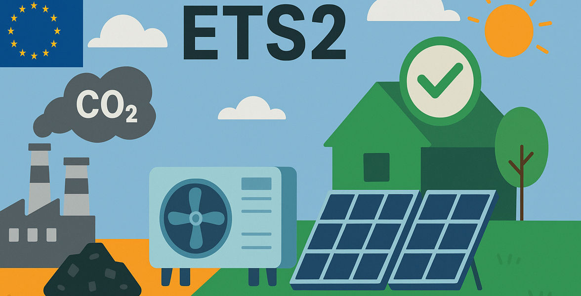 ETS2 will raise gas heating prices from 2027. A heat pump can save you money today.