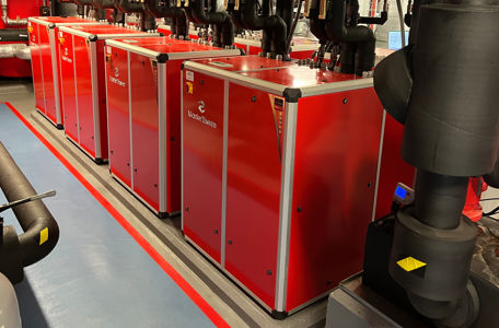 Particle accelerator cooling at the Institute of Nuclear Physics