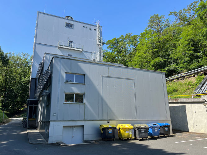 Particle accelerator cooling at the Institute of Nuclear Physics
