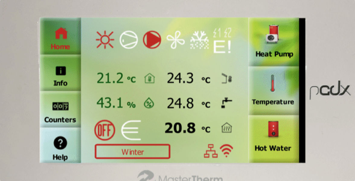 MasterTherm Heat Pump Software - Complete Control from Homes to Megawatt Projects