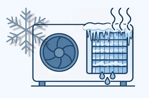 Evaporator defrosting: A key air-to-water heat pump function