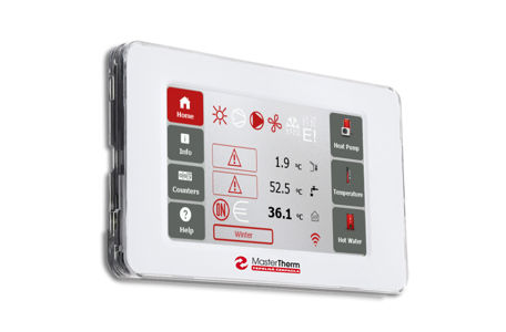 The pGDx touch controller comes with enhanced graphics