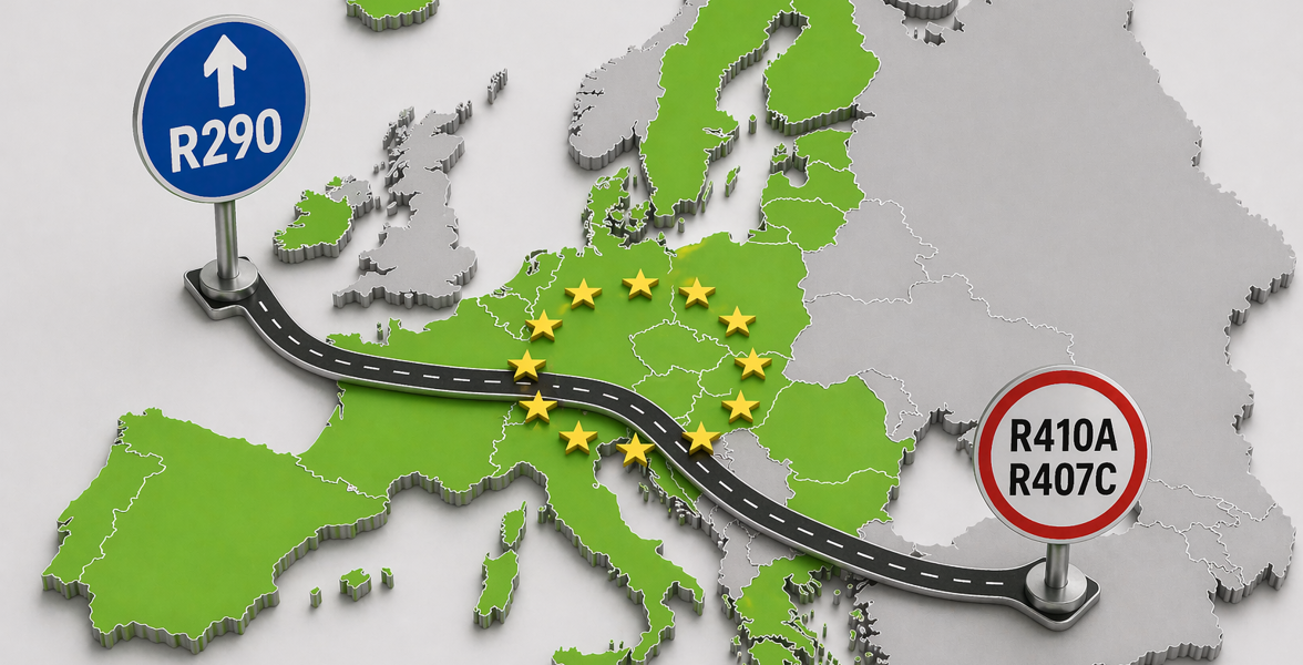 EU to restrict sales of heat pumps with synthetic refrigerants. Master Therm has the solution.