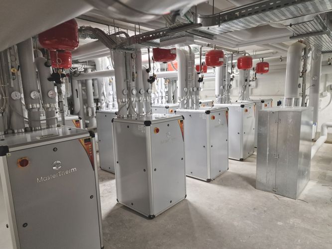 MasterTherm heat pumps power heating in former factory residence