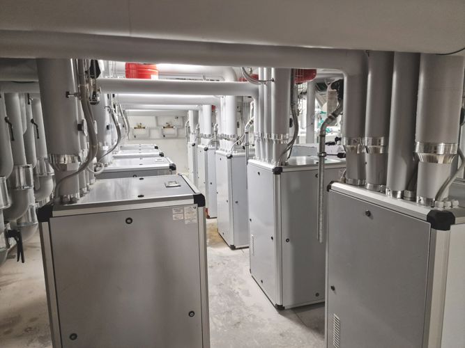 MasterTherm heat pumps power heating in former factory residence