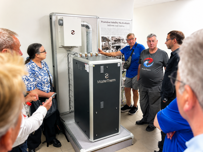British designers and business partners visit Master Therm