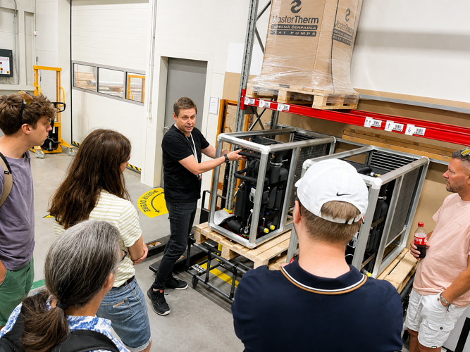 British designers and business partners visit Master Therm