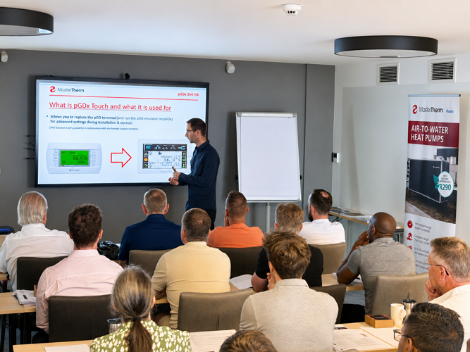 British designers and business partners visit Master Therm