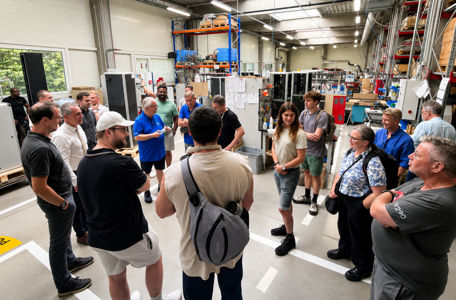 British designers and business partners visit Master Therm