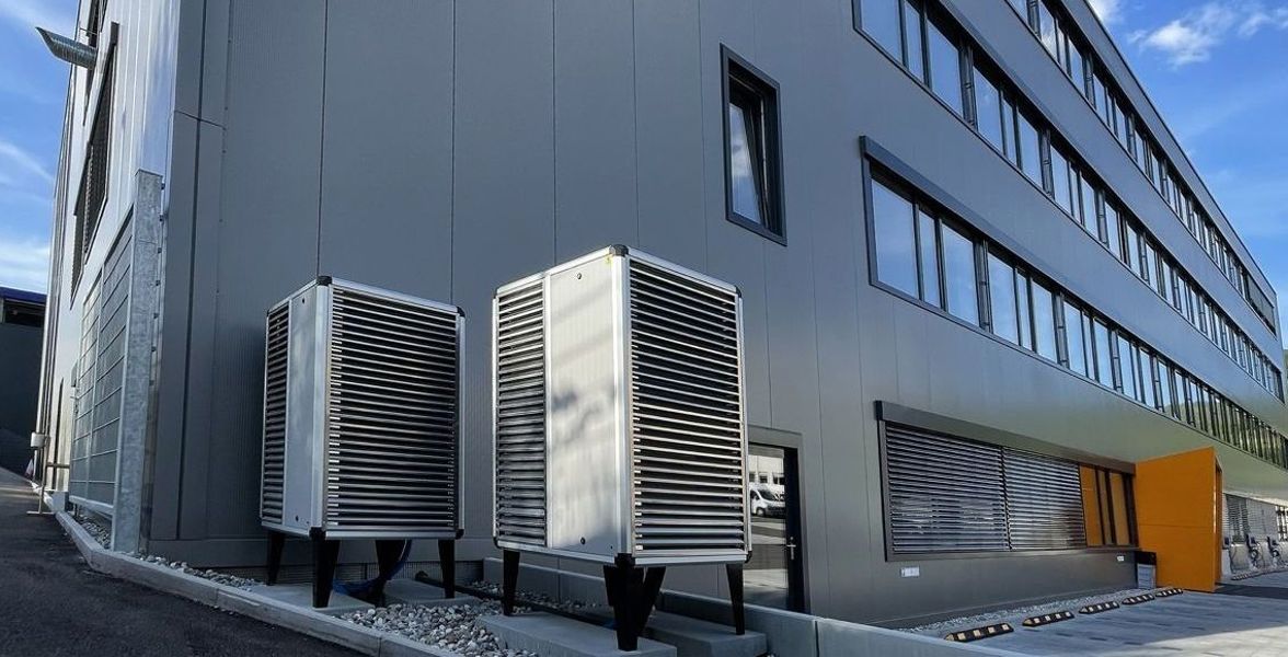 Liestal, CH: Master Therm Heat Pumps Power TIBA Headquarters